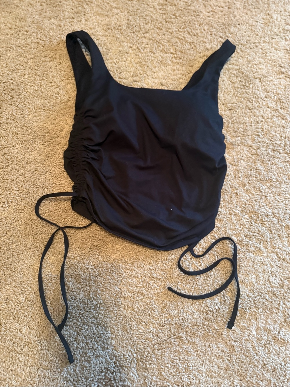 Fabletics Ruched Built-In Bra Tank